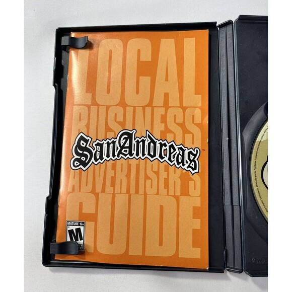 Grand Theft Auto San Andreas GTA PlayStation 2 Greatest Hits with Manual Tested - Picture 5 of 9